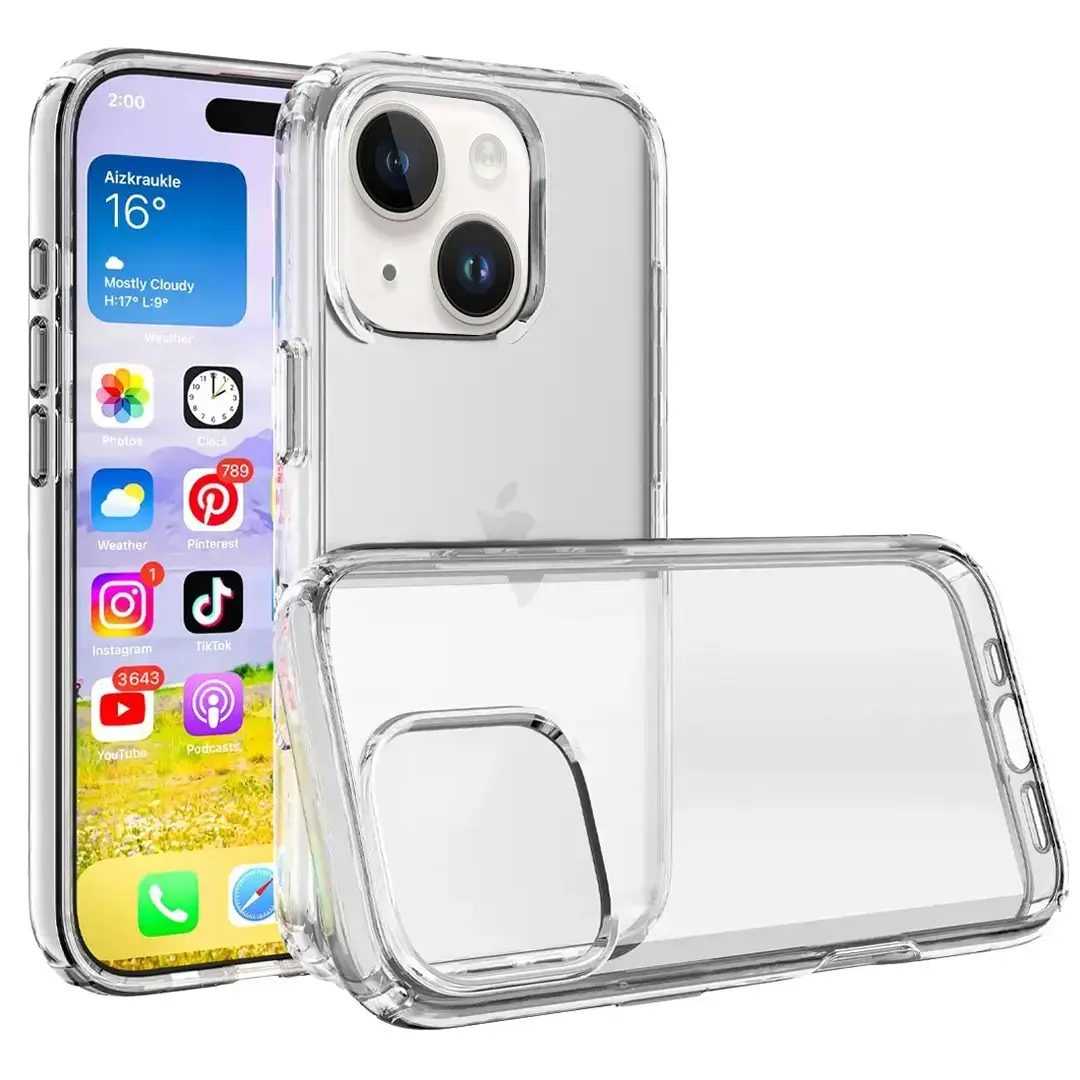 iPhone 15 Fleck Case Crystal Clear